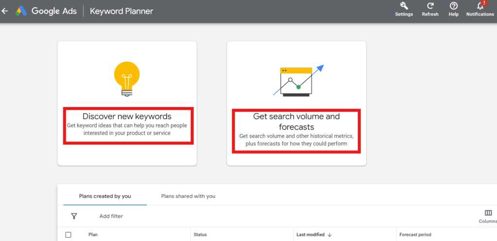 Dashboard overview