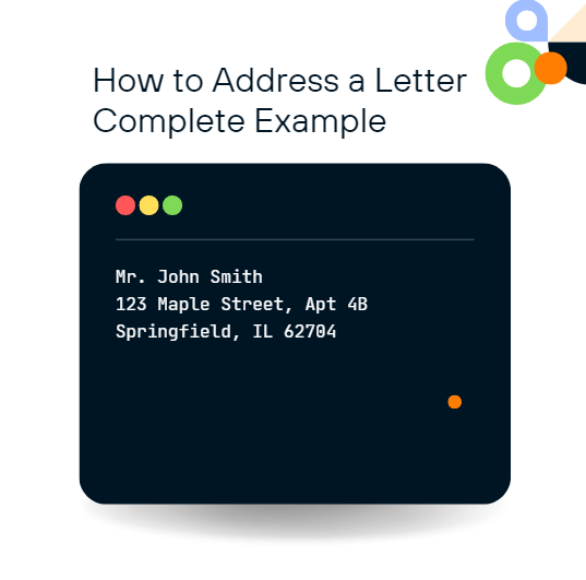How to Address a Letter complete example