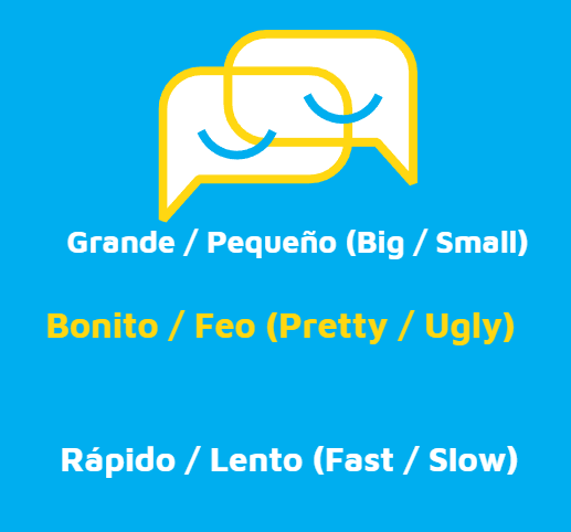 Basic Adjectives to Describe Things in Spanish