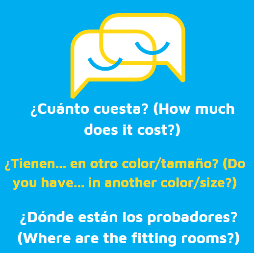 Basic Shopping Questions in Spanish