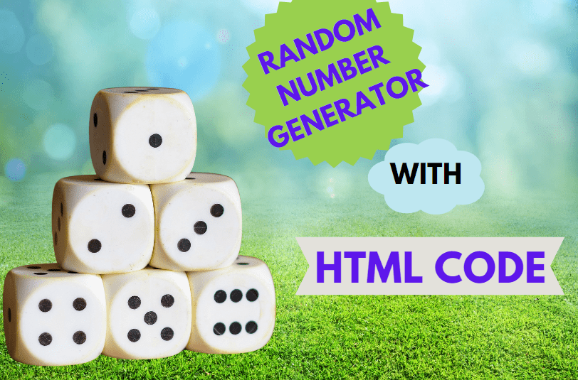 Read more about the article Random Number Generator with HTML Code